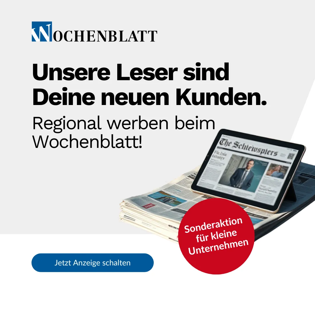 Wochenblatt Social Ad Anzeige - Unsere Lese sind Deine neuen Kunden. Regional werben beim Wochenblatt!