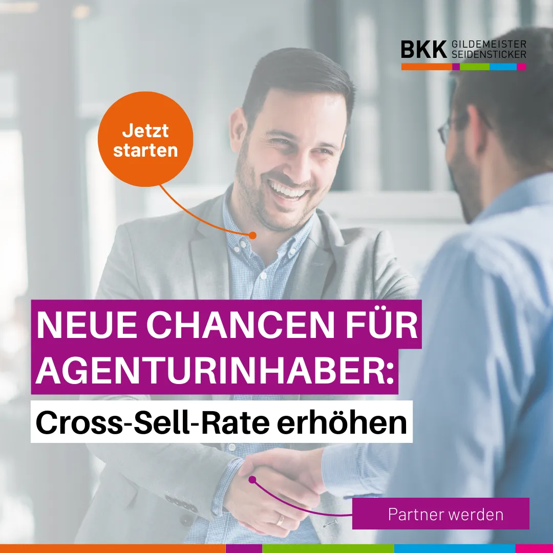 BKK GS Social Ad Creativ -Neue Chancen für Versicherungsmakler Cross-Sell-Rate erhöhen