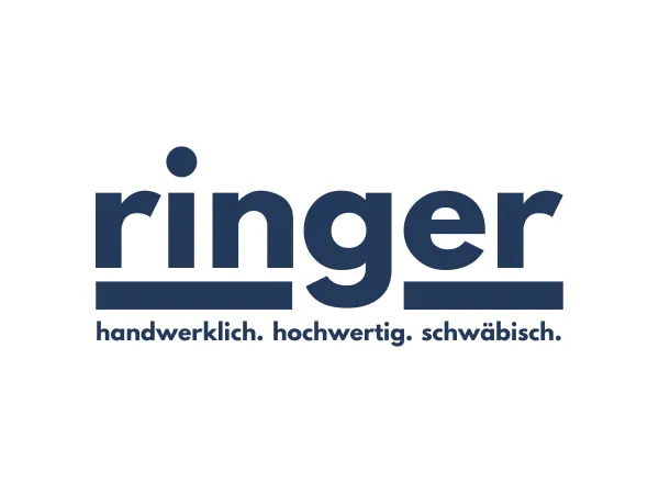Metallbau Ringer — ringer Logo, handwerklich. hochwertig. schwäbisch.