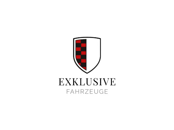 Exklusive Fahrzeuge Bodensee — Logo / Wappen mit Wortmarke