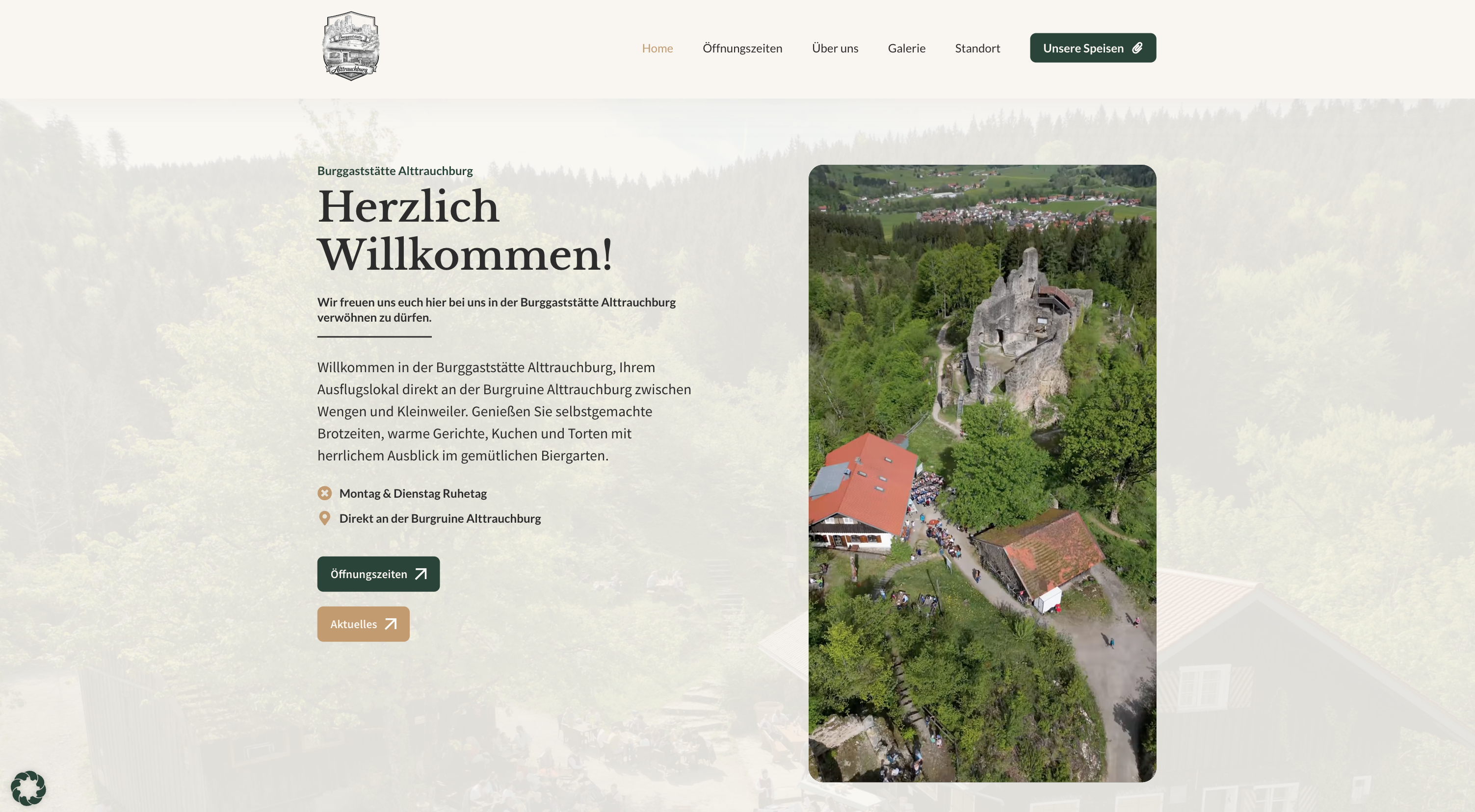 Vorschau Kundenprojekt Burggaststätte Alttrauchburg