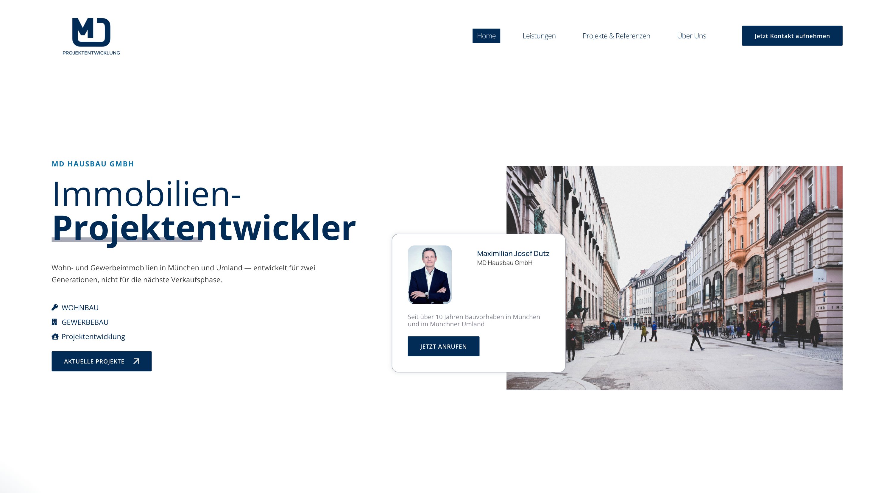 Vorschau Kundenprojekt MD Hausbau
