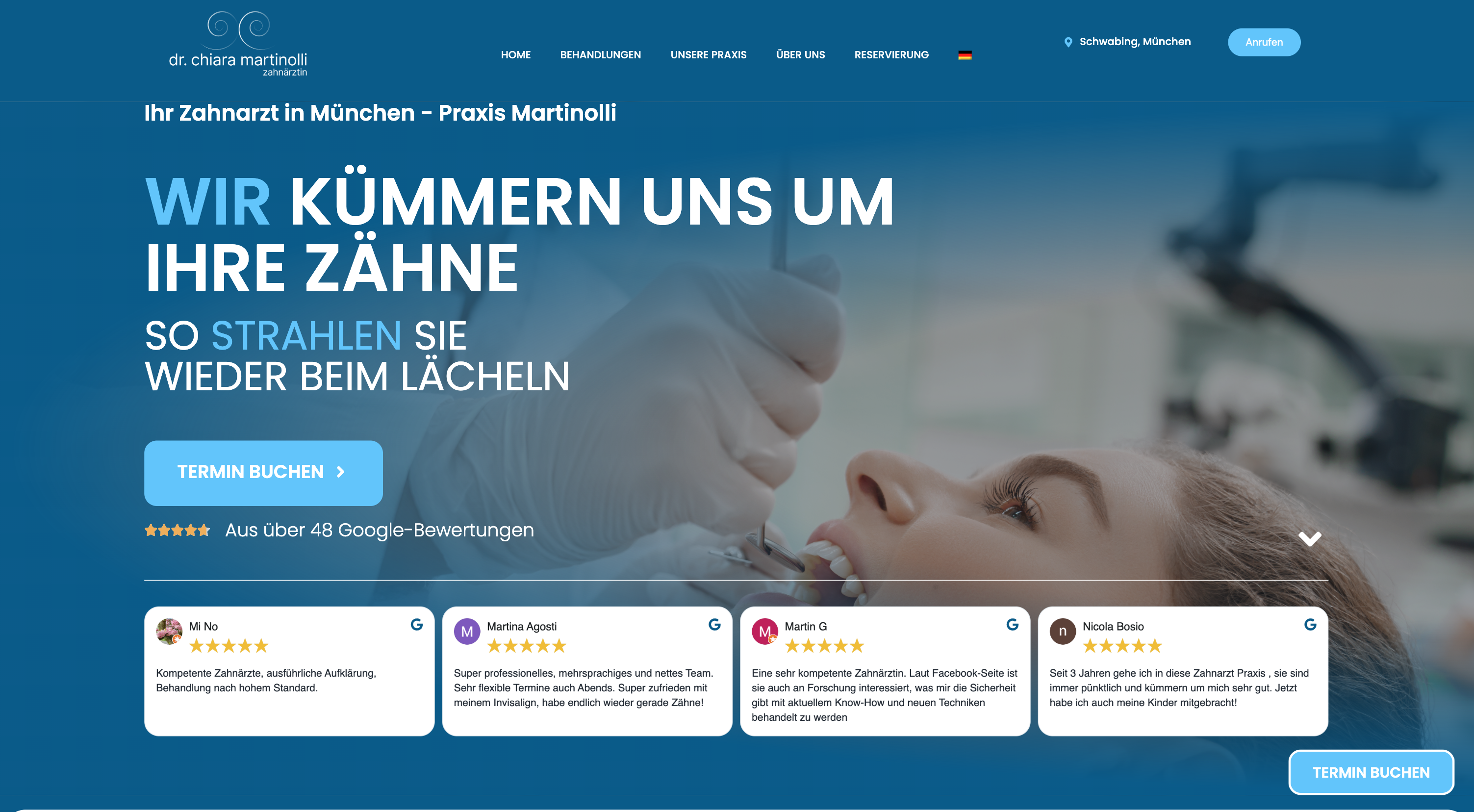 Vorschau Kundenprojekt Praxis Martinolli